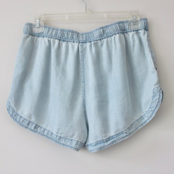 Sonoma Light Blue Breezy Casual Adjustable Tie Shorts Small - Picture 5 of 5